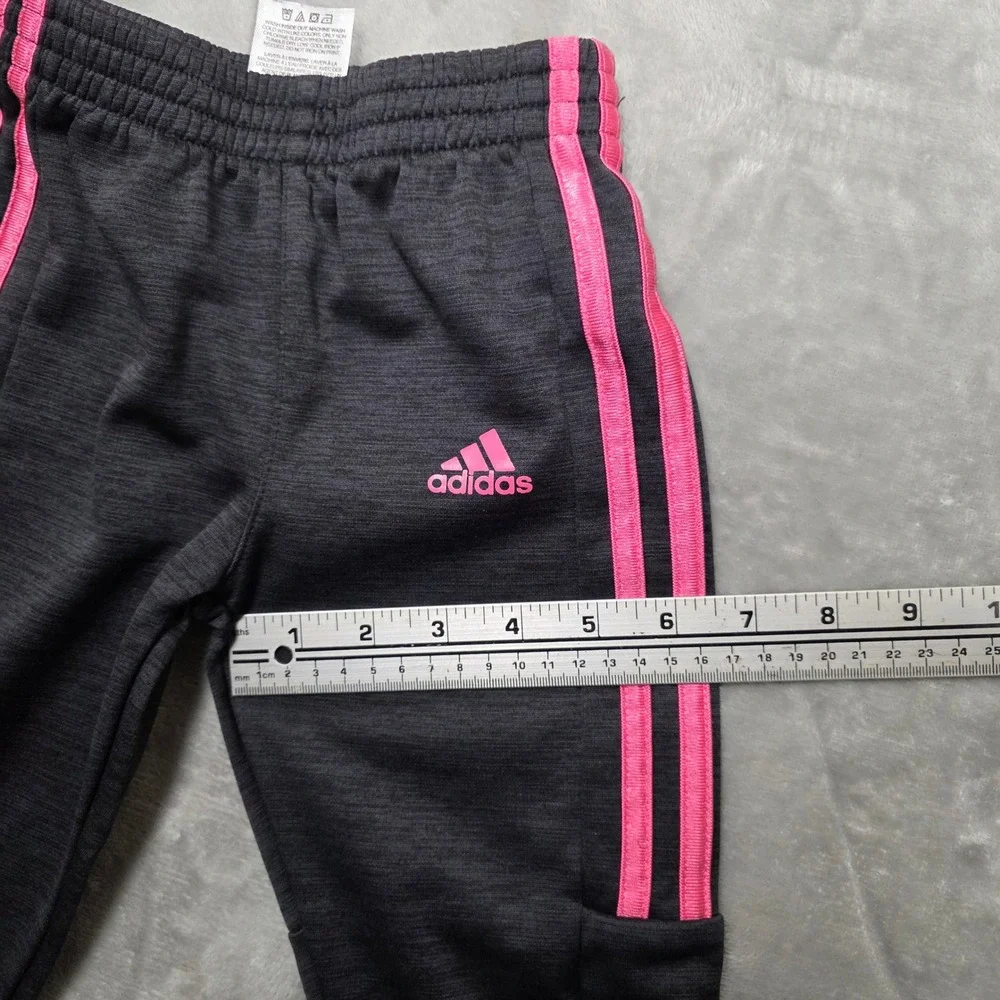 Adidas Toddler Girls 2PC Tracksuit Hoodie Jogger Set 3T Pink‎